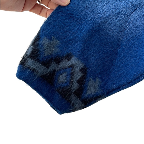 Tejidos Ruminahui VTG size Medium Alpaca Wool Full zip sweater/Native American - Picture 6 of 11